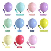 Ballons en latex pastel de haute qualité UN UW de 5, 10, 12, 18, 36 pouces, fabriqués par Haorun Factory, à prix avantageux, pour la décoration de fêtes, couleur macaron