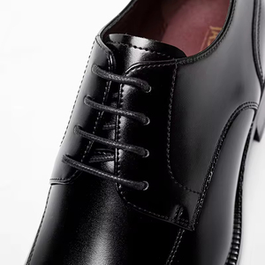 Chaussures Oxford pour hommes en cuir véritable de style italien haut de gamme, imperméables, amortissantes, antidérapantes, toutes saisons, fabriquées à la main - Product Image 4