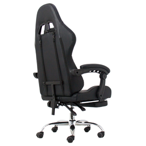 Vente en gros de fauteuil d'ordinateur de joueur bon marché fauteuil de jeu pivotant pu fauteuil de course ergonomique en cuir <span class=keywords><strong>rose</strong></span> rouge avec repose-pieds - Product Image 5