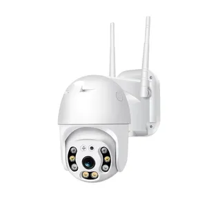 새로운 듀얼 1296P 렌즈 무선 스마트 홈 야외 보안 V380 프로 3MP 4G 심 카드 CCTV 감시 IP PTZ 비디오 카메라