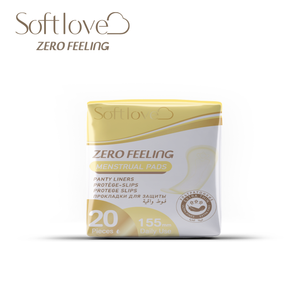 Softlove Zero sensazione fodera per mutandine da 155mm uso quotidiano Extra sottile assorbenti igienici OEM fornitura diretta in fabbrica - Product Image 2