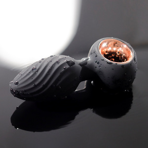 Heiß begehrter, 360° drehbarer, ferngesteuerter Prostata-Vibrations-Analplug, Analplug mit Gewinde, Silikon-Sexspielzeug-Set für Erwachsene, Analvibrator - Product Image 1