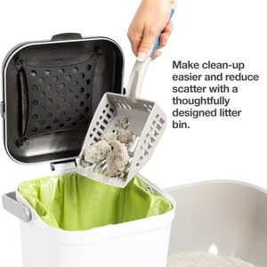 Sacs poubelle résistants et étanches, pouvant contenir facilement plus de 10 lb de déchets. Sacs à déjections canines idéaux avec une résistance supérieure à la déchirure - Product Image 4