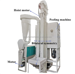 Machine à éplucher soja Moulin à lentilles Machine à éplucher les pois chiches Masoor Dal Mill Chana dal LuCaoHighTech Machine à décortiquer les fèves - Product Image 4