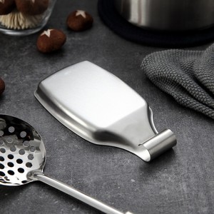 Stainless Steel Spatula Tray 304 <b>Kitchen</b> Utensil Holder Multi Function Storage <b>Rack</b> for Spoon Ladle Organizer - Product Image 3
