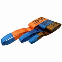 EN1492-1 180mm 6 Ton En Popüler Polyester Naylon Askı Kayışı Sonsuz Askı TUV CE GS Onaylı