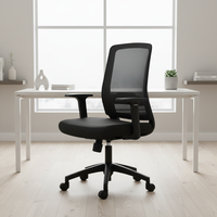 Chaise de bureau de direction ergonomique moderne haut de gamme avec support lombaire 3D, appui-tête réglable, base en métal PP pour longues heures assis