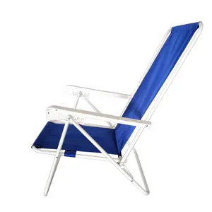 Blue Pop Sun bathing Garden Stapelbarer, individuell klappbarer Strandkorb zum Angeln