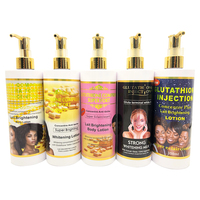 Etiquettes allemandes OEM, lot d'étain, riche en Pure Glutathion, Lotion pour le corps, hydratant et adoucissant, pour une peau