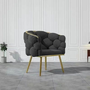 Silla Burbuja Directa de Fábrica, MOQ 1, Soporte para Muestras, Taburete Portátil KD para Maquillaje con Patas Metálicas, Asiento de Tocador a Precio Económico - Product Image 5