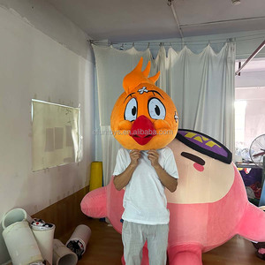 Efun moq 1 cái tùy chỉnh chuyên nghiệp làm cho linh vật đầu người lớn phim hoạt hình động vật củ<span class=keywords><strong>a</strong></span> nhà máy củ<span class=keywords><strong>a</strong></span> con người đầu linh vật đầu để bán - Product Image 1