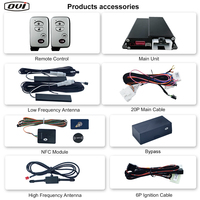 Kits Spécifiques au Véhicule OVI 8900, 3X Système de Démarrage à Distance, Entrée Sans Clé, Plug and Play pour Toyota Highlander