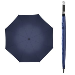 <b>Umbrella</b> Wholesale Custom Logo <b>Large</b> Double Canopy Vented Windproof <b>Umbrella</b> Open Straight Golf <b>Umbrella</b> - Product Image 6