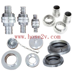Lance d'incendie multifonctionnelle Storz à jet <span class=keywords><strong>de</strong></span> brouillard, poignée <span class=keywords><strong>pistolet</strong></span>, débit réglable, en alliage d'aluminium pour la lutte contre l'incendie - Product Image 4