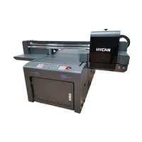 2024 nueva impresora plana Hycan 6090 UV 13200U1 cabezal de impresión 10Pass tinta UV LED luz UV funda de teléfono Metal cerámica azulejo U disco