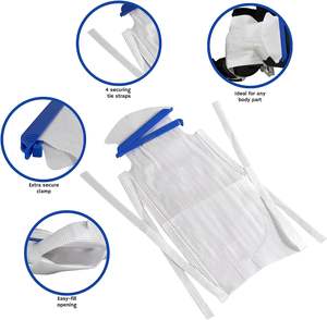 Özel boyut doldurulabilir buz torbaları sızdırmaz yumuşak kaplama hastane özel logo buz paketi tıbbi malzemeler - Product Image 2