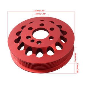 สำหรับ Audi A3 S3 TT VW Golf 5 6 EA113 2.0 TFSI มู่เล่ย์เพลาข้อเหวี่ยง OE 06F105243J อะไหล่ทดแทนตรงรุ่น จัดส่งจากโรงงาน BPU067-RD - Product Image 6