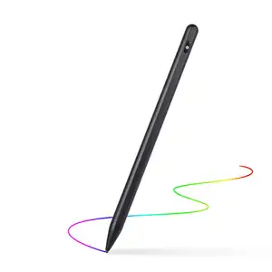 Pena Stylus Aktif Kapasitif Logam Universal, Pena Stylus Tablet Usb Presisi Tinggi Sensitif