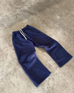 Alta calidad personalizado algodón francés Terry Hoddie Oversized Boxy Fit Cropped Baggy Zip up sudaderas con capucha y pantalones de chándal Jogger Set hombres - Product Image 2