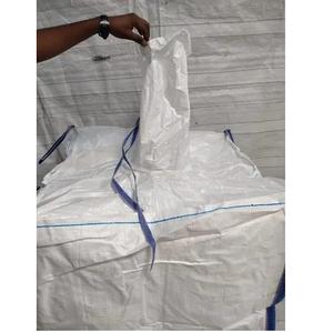Indian Manufactured Top Spout Bottom Flat FIBC Jumbo <b>Bag</b> with Liner Used for Hygienic Packaging Available at Affordable Price - Product Image 1