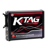 Herramienta de Programación de ECU EU Red Kess V2.8, Kit de Ajuste OBD2, Analizador de Motor de 12V para Automóviles y Camiones, Herramienta de Diagnóstico