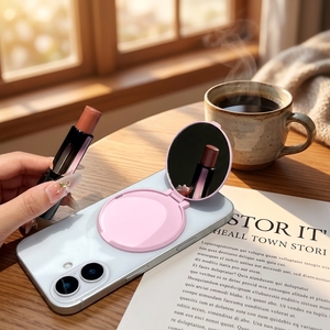 Manufacturer Price Cellphone Grip <b>Stand</b> Portable Cosmetic Mirror Phone Ring Holder for Any Phone Case - Product Image 2