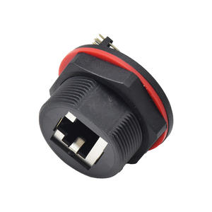 Connecteur Électrique Mâle-Femelle RJ45 Cat6a Câble Ethernet IP67 Étanche Type DIN Communication Réseau - Product Image 3