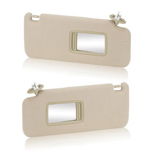 Parasol para Toyota 74320-35A91-E1 Beige con Espejo, Montaje en el Techo, Paquete de Dos - Product Image 4