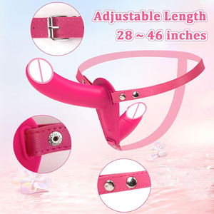 Vibromasseur double extrémité en silicone souple à double stimulation, télécommande sans fil, pour couples lesbiens - Product Image 4