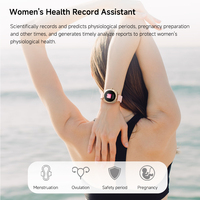 Reloj Inteligente con Pantalla AMOLED de 1.19 Pulgadas, Pantalla Táctil Completa, Llamadas, Funciones de Fitness, Larga Duración de Batería