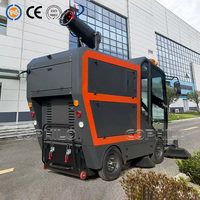 Nettoyeur de poussière de route verte électrique extérieure industrielle directe d'usine nouvelle balayeuse de sol Machine de nettoyage à eau froide