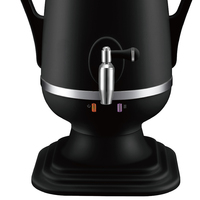 Bouilloire électrique HALEY noire 4,5 L 2300 W, ensemble de samovar turc pour la préparation du thé, pour usage domestique et hôtelier