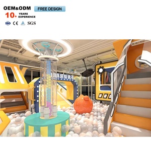 Parque Infantil Interior de Alta Calidad con Temática Espacial para Niños, con Toboganes Grandes en Venta, Parque Interior, Equipo de Juego Suave para Niños - Product Image 4