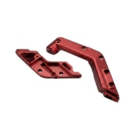 Support en U en alliage d'aluminium forgé de précision, traitement d'anodisation couleur personnalisée CE, marque E-briway pour support d'étrier de vélo électrique