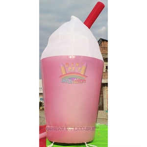 Orient inflatables tùy chỉnh quảng cáo Inflatable cup Icecream bản sao không khí đồ uống mô hình Inflatable uống chai đứng - Product Image 4