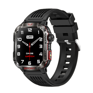 Reloj Inteligente Deportivo DSM11 Negro HT29 con Brújula, Altímetro, Más de 100 Modos Deportivos, Linterna Potente, Resistente al Agua 3ATM, Batería de 600 mAh - Product Image 1