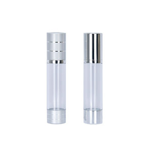 Vide 30ml 50ml 80ml 100ml 120ml <span class=keywords><strong>pulvérisateur</strong></span> à pompe sans air revêtu d'aluminium bouteille de lotion de soin de la peau en plastique - Product Image 1