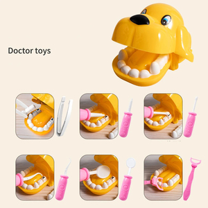 Jumon Kids Indoor Simulation <b>Dental</b> Set Medical <b>Kit</b> Doctor <b>Toys</b> Suitcase Pretend Play House Educational EN71 Certified JET-114 - Product Image 2