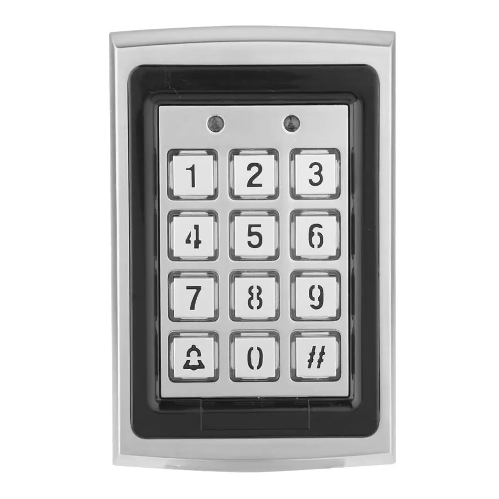 Système de sécurité domestique, lecteur RFID, étanche, boîtier métallique, clavier pour contrôle d'accès autonome, 125khz