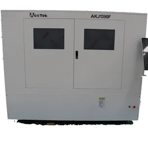 Acctek 6090 Fiber Lasersnijmachine Volledige Cover Machines Milieubescherming Aangepaste Machine