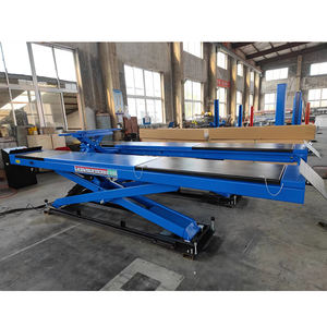 롤링 잭이 있는 휠 얼라인먼트 서비스용 언더 그라운드 타입 유압식 빅 오토 가위 리프트/리프터 - Product Image 2