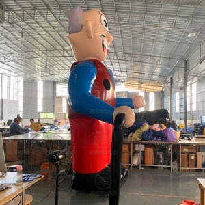 Globo inflable personalizado <span class=keywords><strong>de</strong></span> 4m <span class=keywords><strong>de</strong></span> altura, muñeca <span class=keywords><strong>Abraham</strong></span> Holland, decoración <span class=keywords><strong>de</strong></span> patio <span class=keywords><strong>de</strong></span> dibujos animados, globo inflable <span class=keywords><strong>Abraham</strong></span> - Product Image 4
