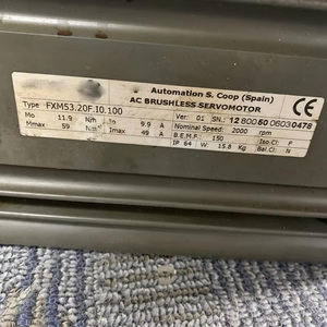 Motor AC sin escobillas FXM53.20F.I0.100 usado en stock con entrega rápida - Product Image 3