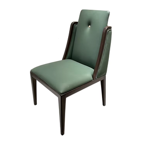 Silla de Comedor de Madera Maciza de Lujo al por Mayor, Muebles de Alta Calidad, Silla Verde de Madera <span class=keywords><strong>Cerca</strong></span> de Mí - Product Image 6