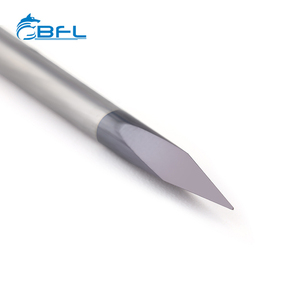 BFL Tungsten Carbide Đáy Phẳng Khắc End Phay Cutter <span class=keywords><strong>CNC</strong></span> Kim Loại Khắc Bits Công Cụ Cắt - Product Image 6