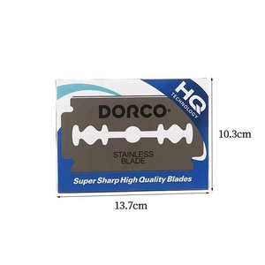 Toptan eski moda bıçak paslanmaz çelik erkek manuel çift bıçak tıraş parçaları için kaş onarım - Product Image 6