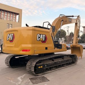 Excavatrice sur chenilles hydraulique C7.1 ACERT de 20 tonnes, d'occasion, pour Caterpillar 320GC, moteur et boîte de vitesses d'origine, modèle 2023 - Product Image 3