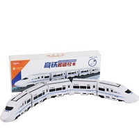 Train électrique à grande vitesse pour enfants, modèle de simulation de train universel, train à grande vitesse, jouets éducatifs précoces