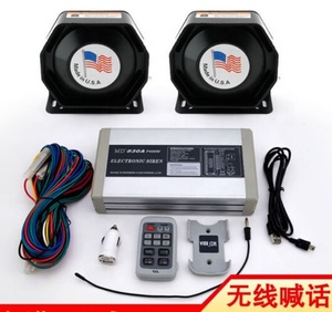 Còi Báo Động Không Dây 400W Còi Báo Động Ô Tô Còi Báo Động Cứu Hỏa Xe Cứu Thương Khẩn Cấp Sirena Ambulancia - Product Image 2