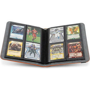 Album per Carte di Alta Qualità <span class=keywords><strong>in</strong></span> PU con 4 Tasche e 160 Scomparti, Design Completamente Goffrato, Raccoglitore TCG per Proteggere le Tue Carte - Product Image 3